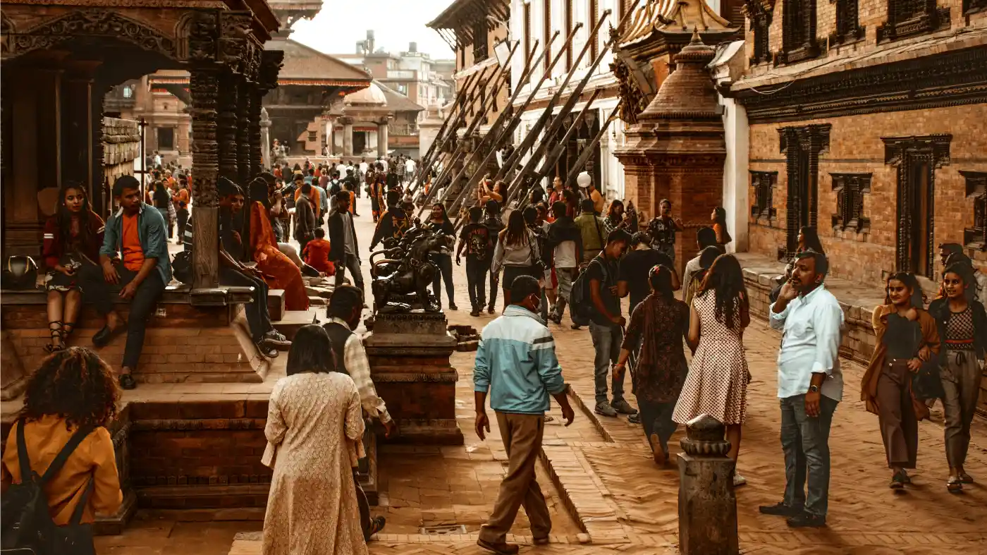 Tracway Kathmandu: A Poetic Passage Through Nepal page background